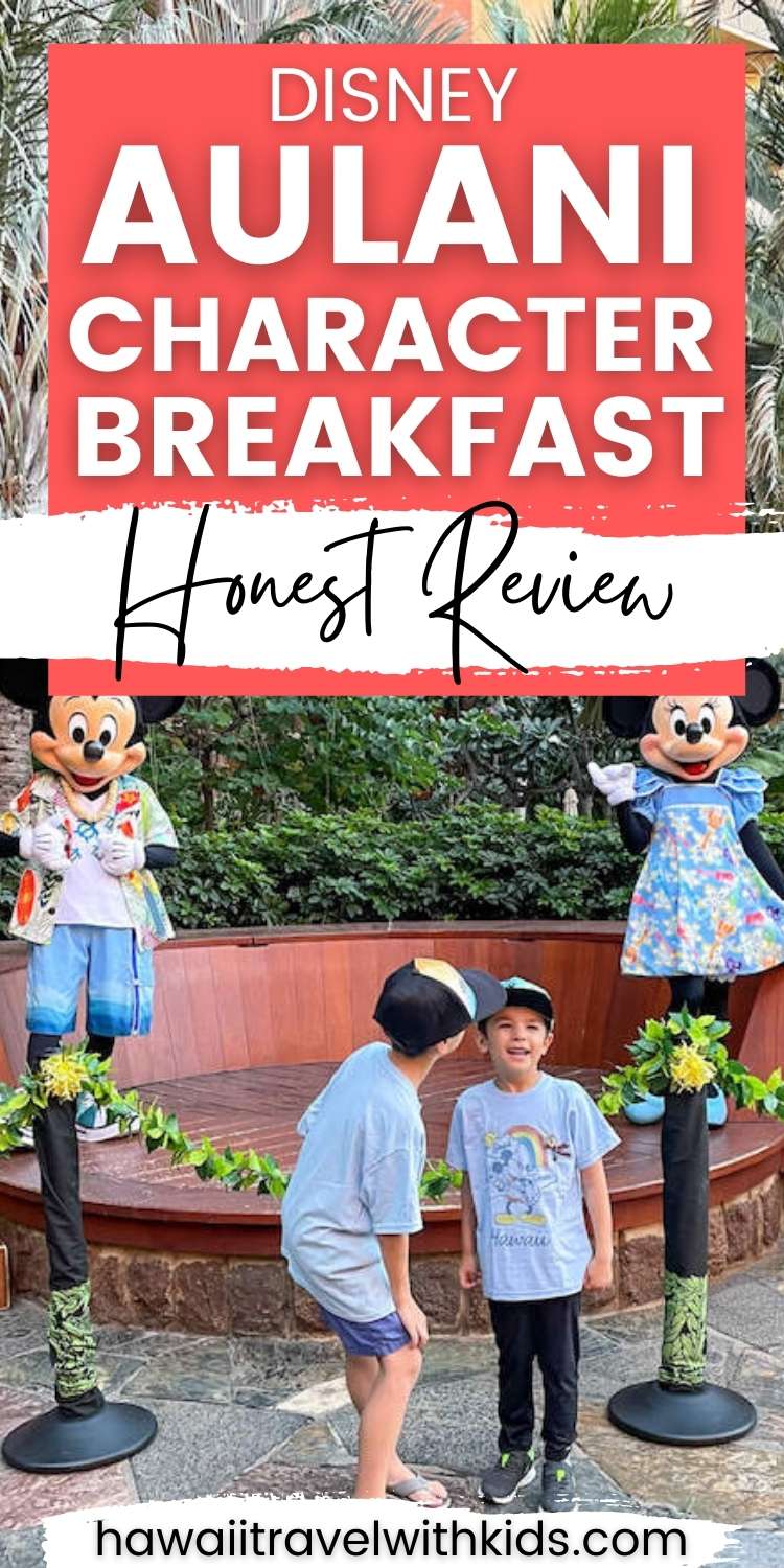 Honest Disney Aulani Character Breakfast Review (2023)