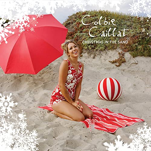 Image of the Colbie Callait Christmas in the Sand album cover