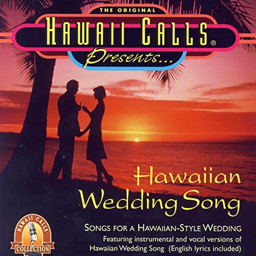 Image of the Hawaii Calls album featuring the Hawaiian Wedding Song.