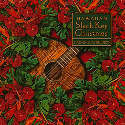 Image of the Hawaiian Slack Key Christmas album.