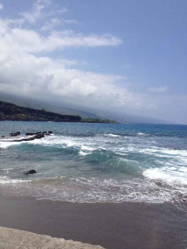 Image of a beach in Big Island Hawaii.