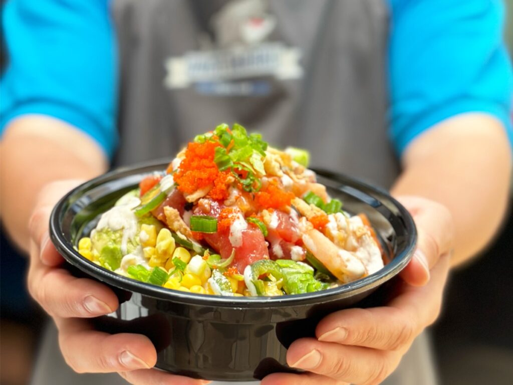 Image of a poke bowl