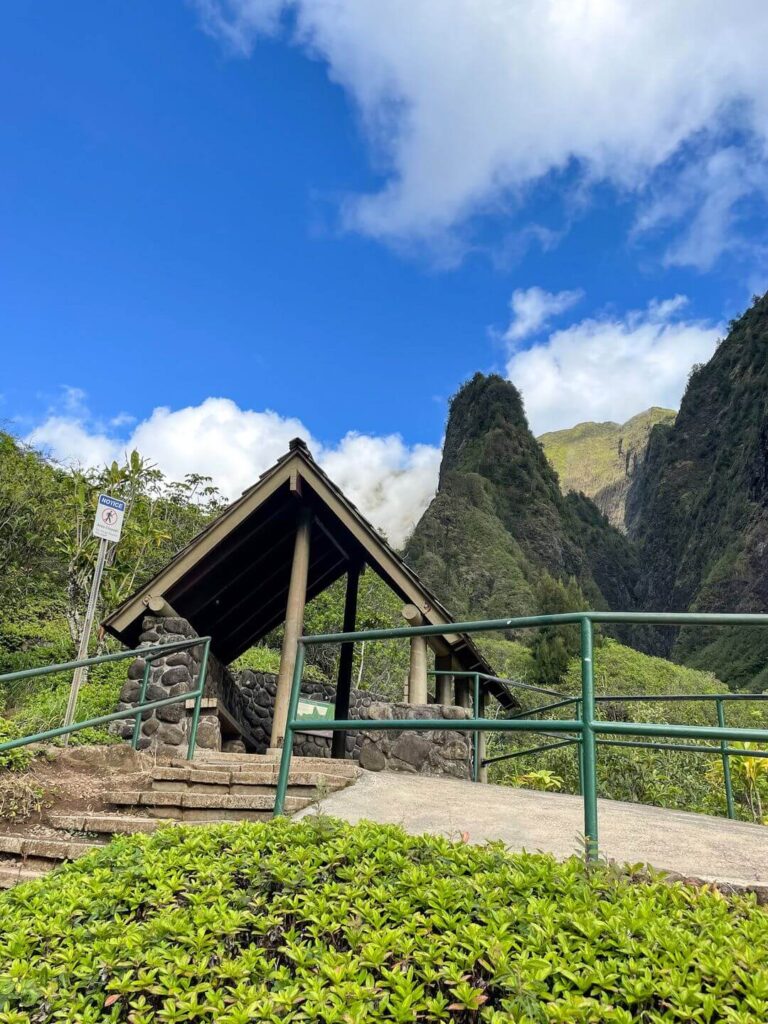 Image of the I'ao Valley Needle on Maui