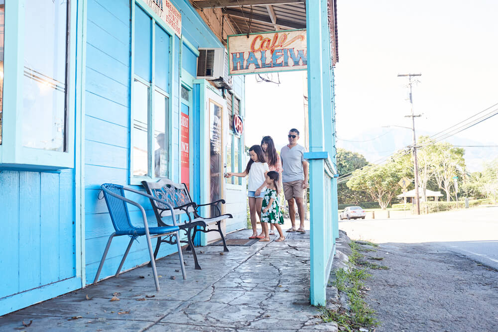 Image of Cafe Haleiwa in North Shore Oahu