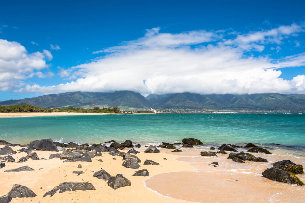 Kahana Beach Park in Kahului Maui