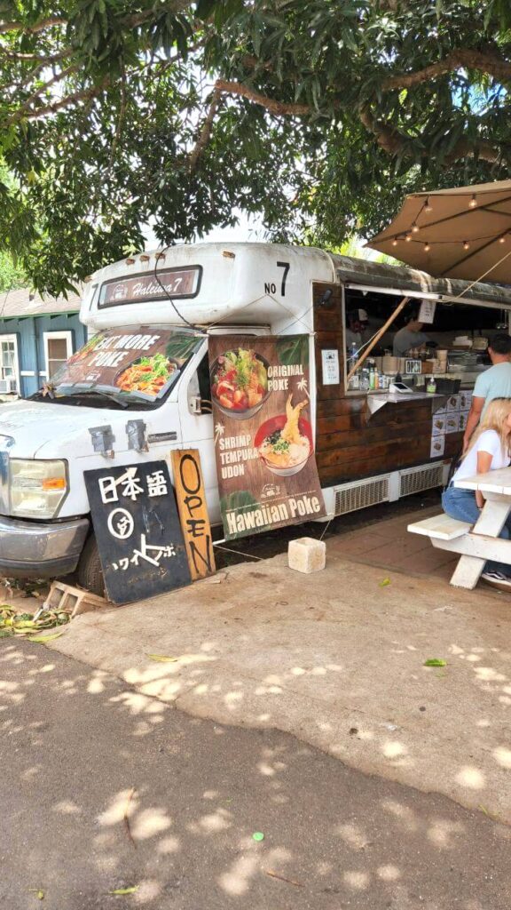 Image of the No 7 Japanese Food Truck on Oahu