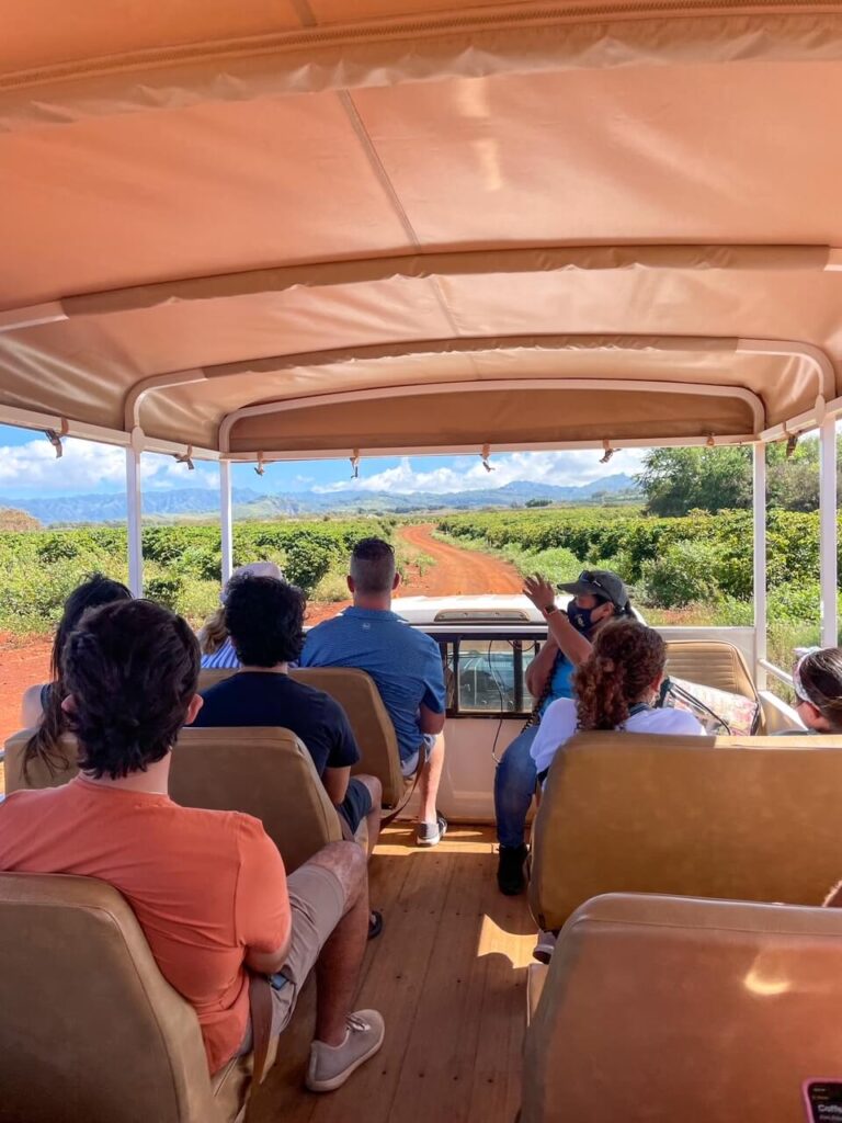 coffee plantation tour in kauai