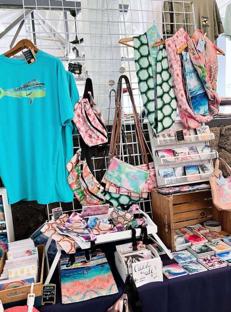 Image of clothing at the Waimea Valley Thursday Market