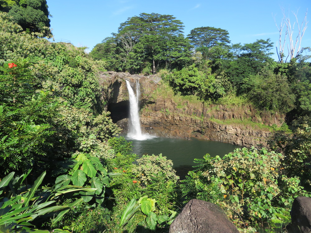 Image of Rainbow Falls on the Big Island