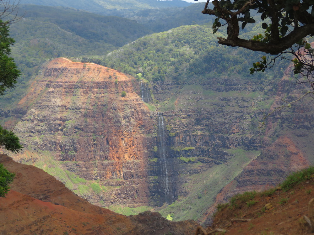 Image of Waipo'o Falls at Waimea Canyon on Kauai