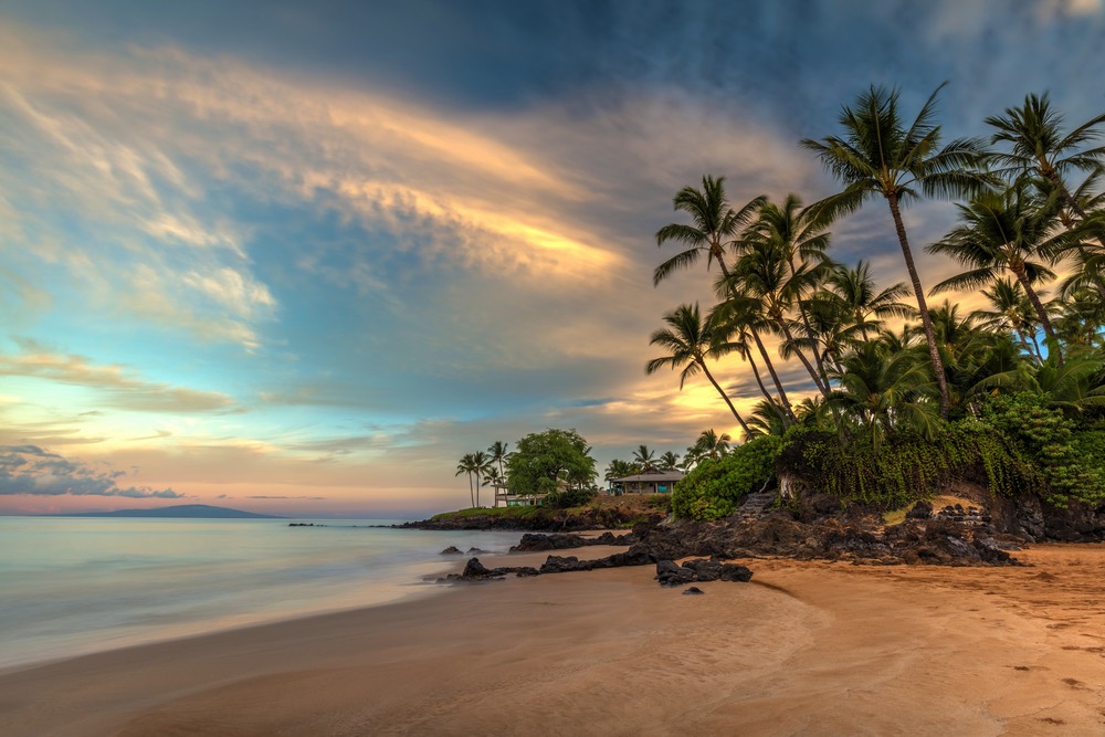 Poolenalena Beach Sunrise on Maui