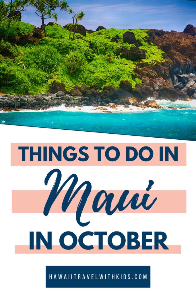 maui trip in october