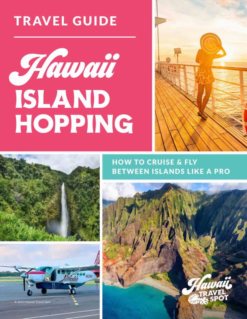 Check out this Hawaii island hopping guide with Hawaii itineraries for Oahu, Maui, Kauai, Big Island, Lana'i, and Moloka'i by top Hawaii blog Hawaii Travel with Kids.