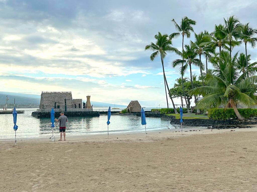 Hawaiian Heiau at the Courtyard King Kamehameha’s Kona Beach Hotel