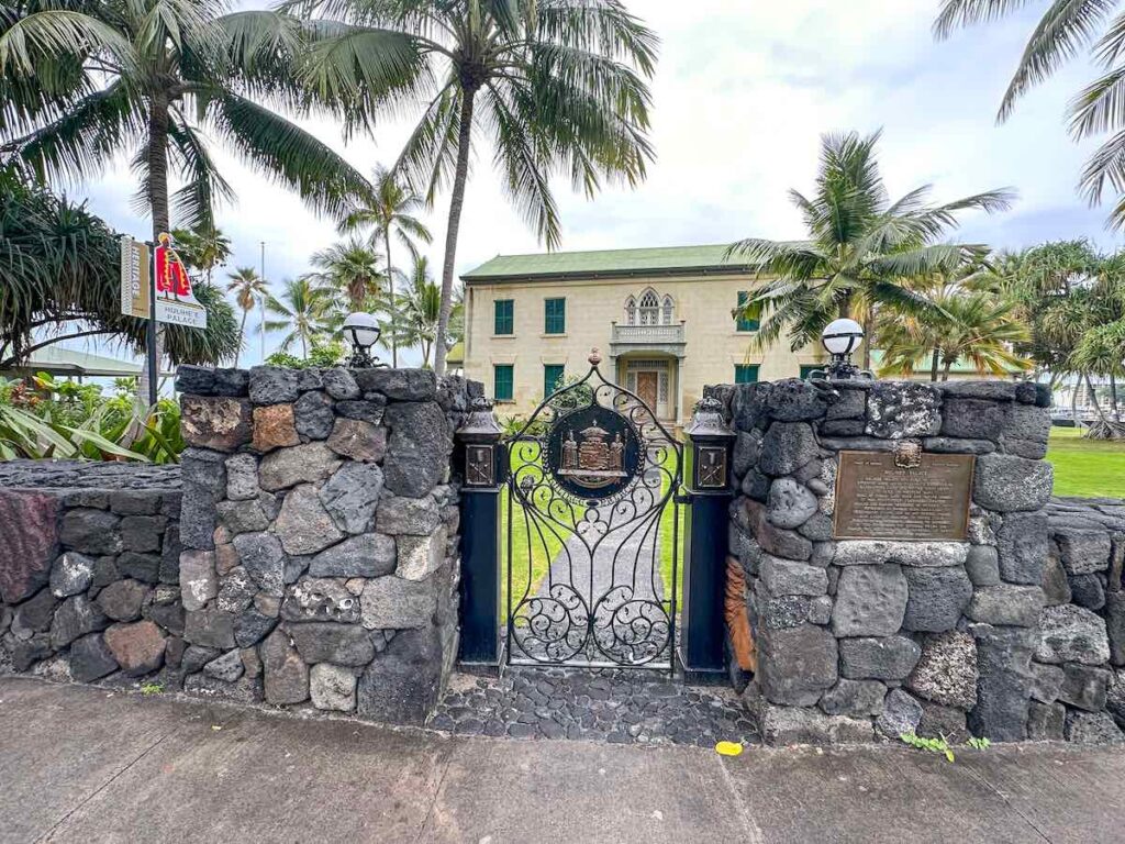 Hulihee Palace in Kona